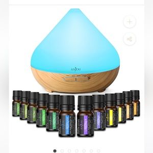 Aromatherapy Essential Oil Diffuser Gift Set